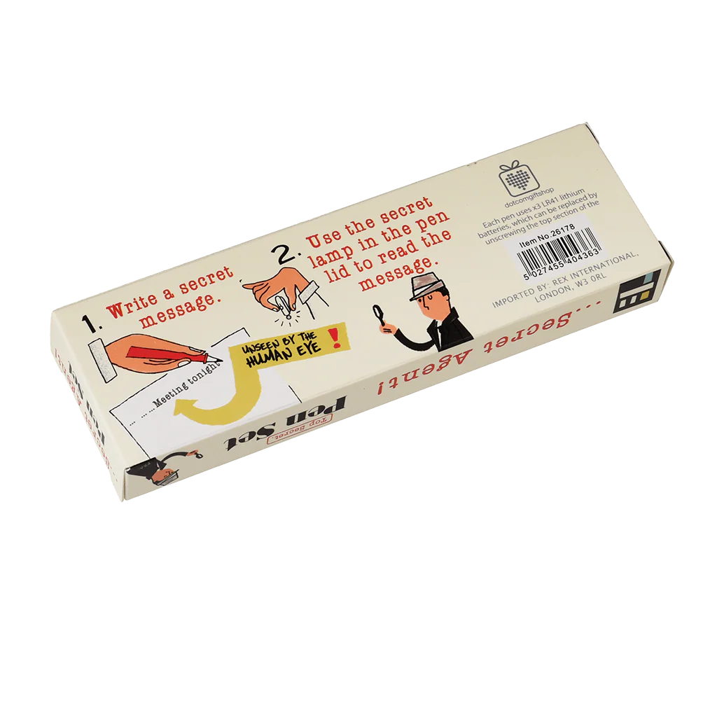 2 Secret Agent Spy Pens - Image 3