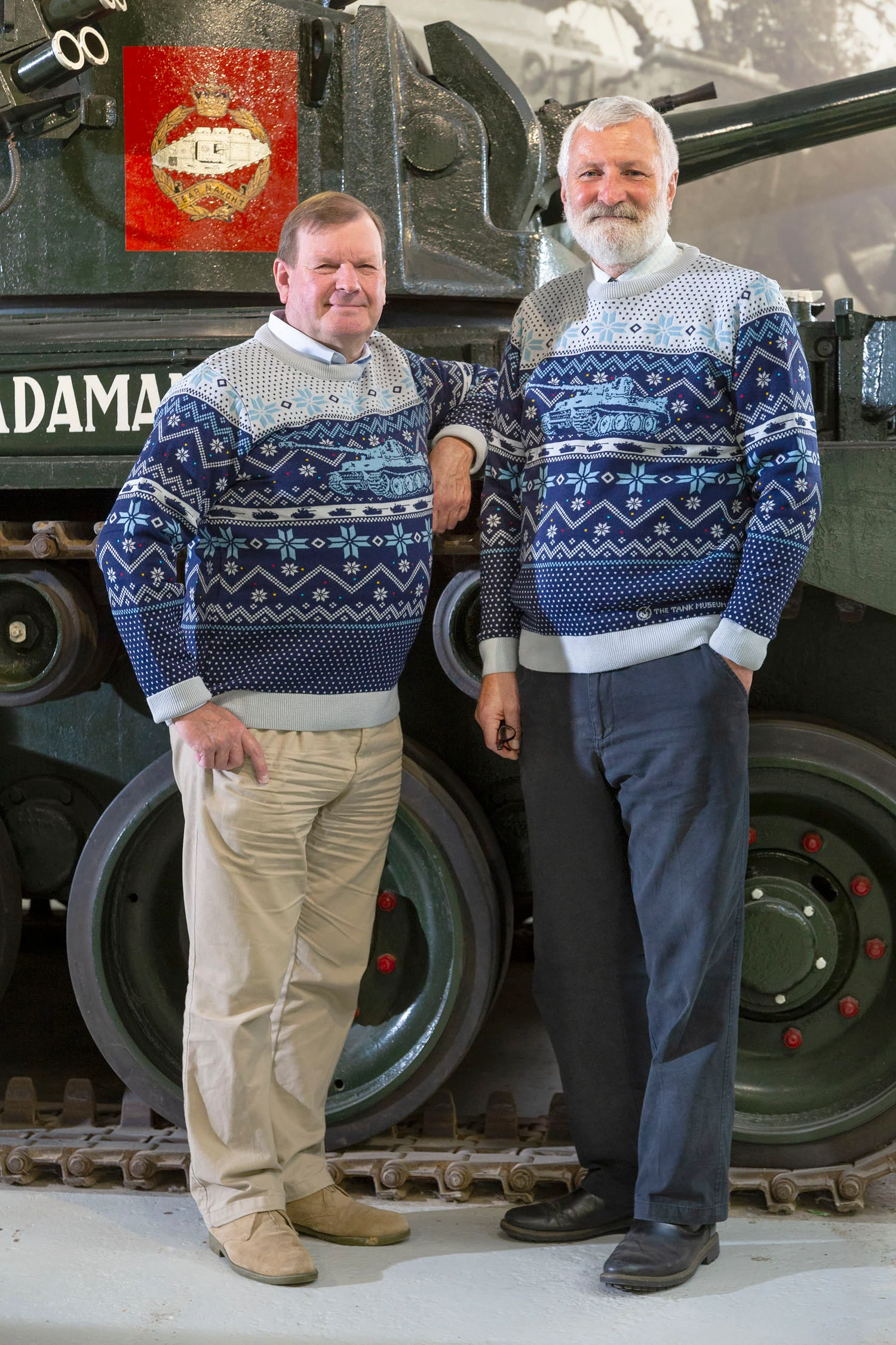 2024 Tank Museum Knitted Christmas Jumper - Image 6