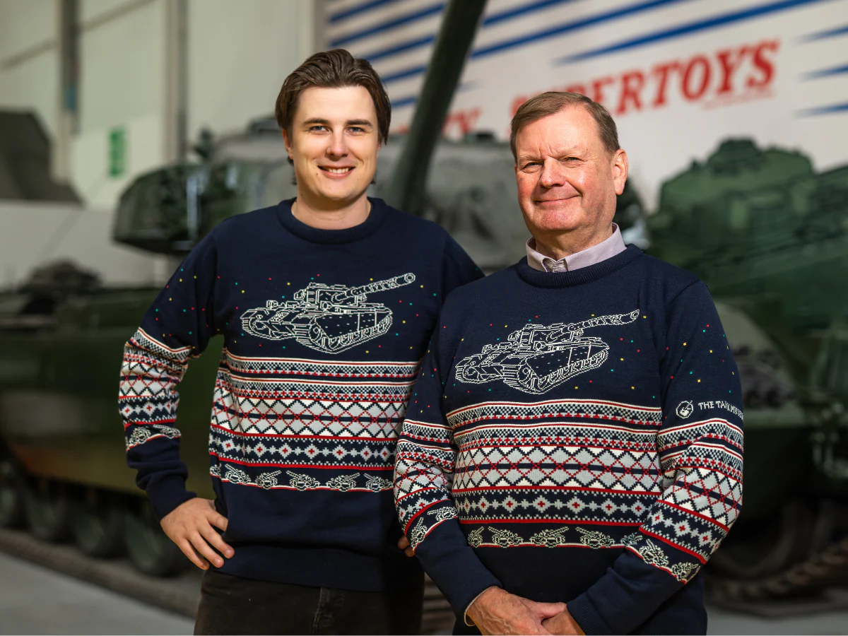 2025 Tank Museum Knitted Christmas Jumper