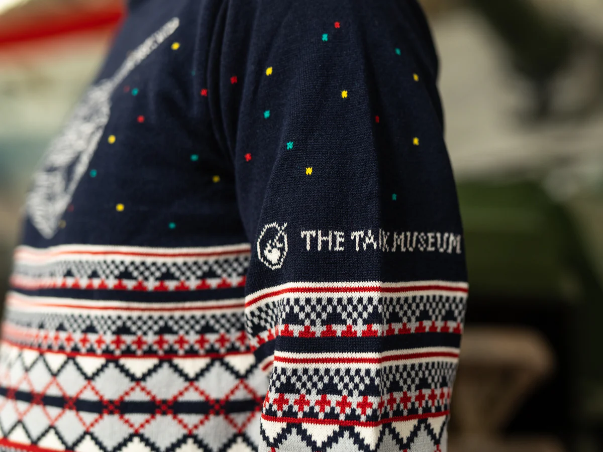 2025 Tank Museum Knitted Christmas Jumper - Image 6