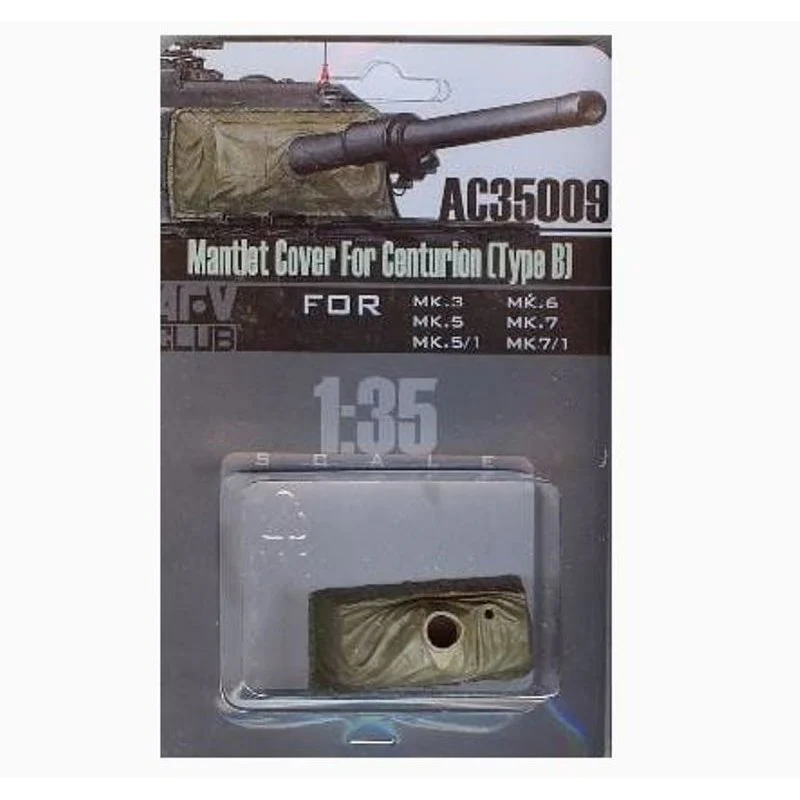 AFV Club 1/35 Mantlet Cover For Centurion Tank, (Type B)