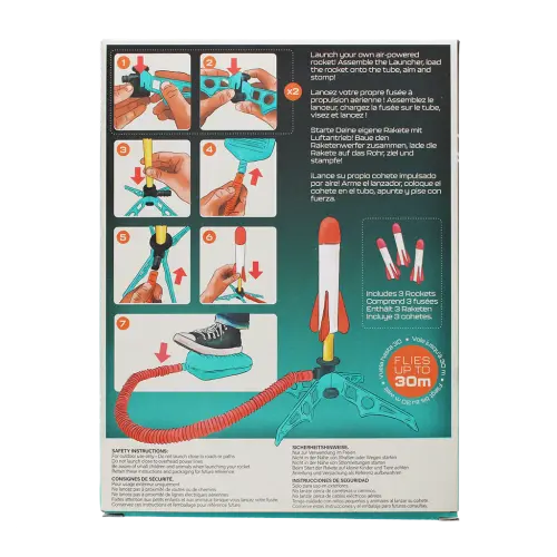 Air-Powered Rocket Set - Image 2