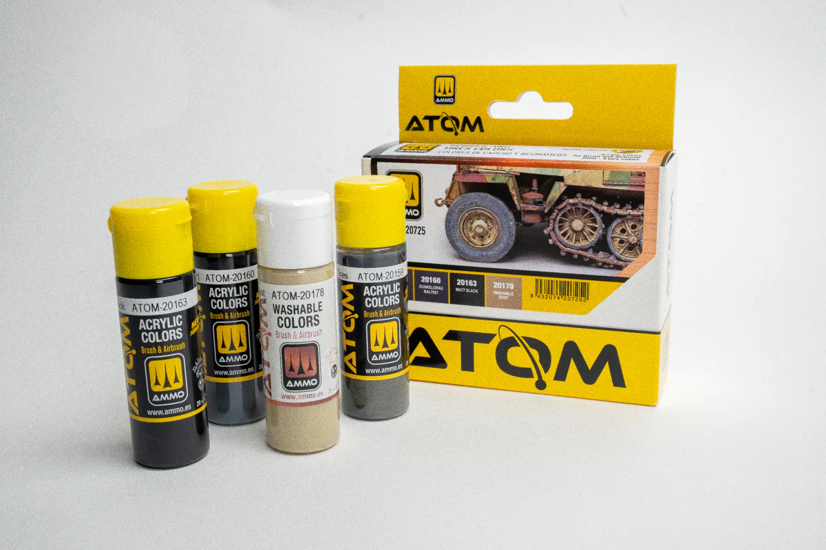 AMMO Atom: Rubber and Tires Colours Set - Image 2