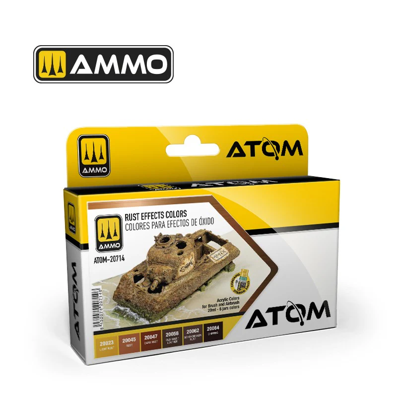 AMMO Atom: Rust Effects Colours Set
