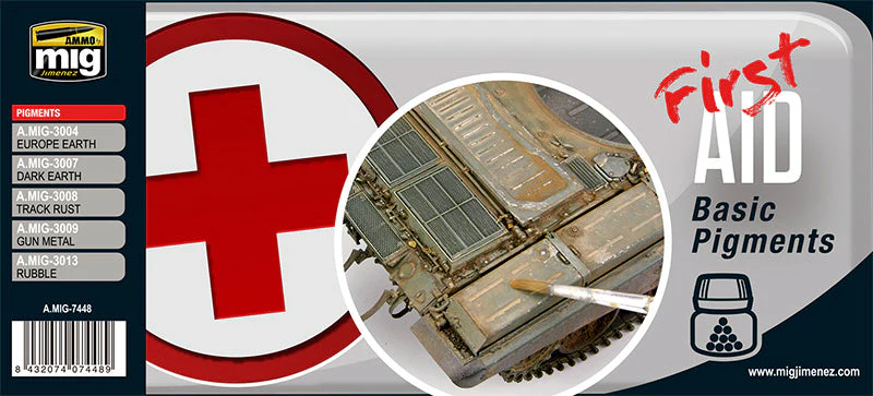 Ammo by Mig Basic Pigments (First Aid) - Image 2