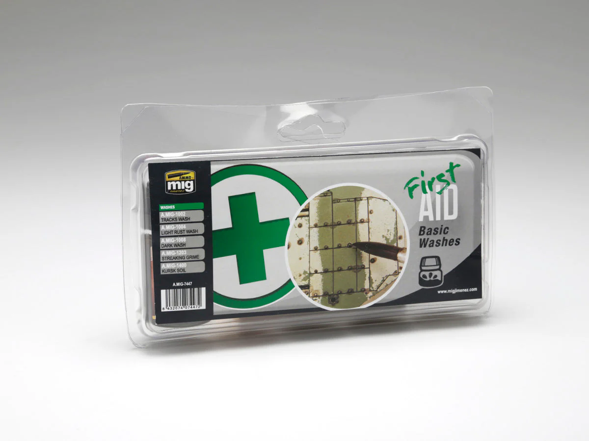 Ammo by Mig Basic Washes (First Aid) - Image 3