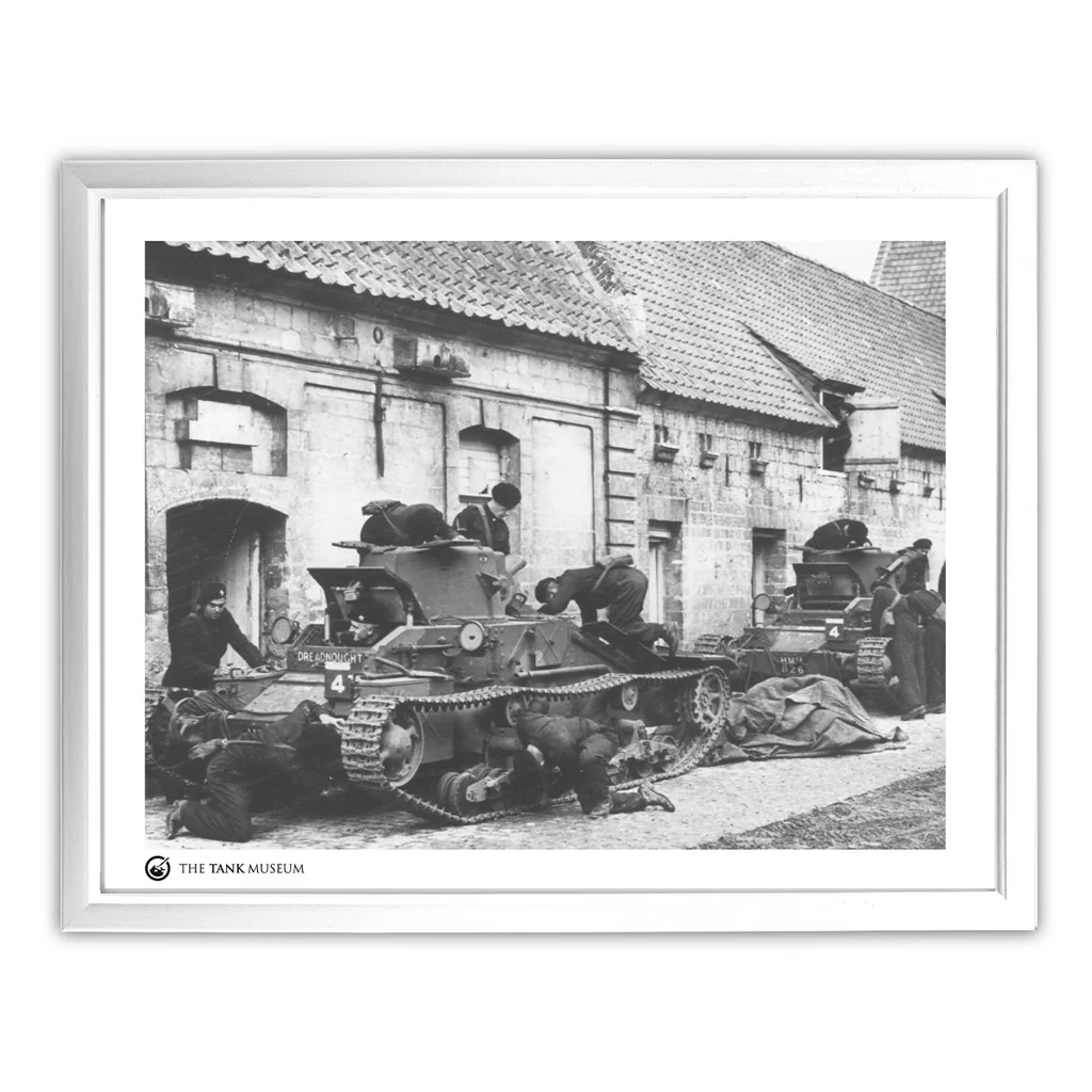 Art Print: A11 Matilda 4RTR in France 1940 - Image 3