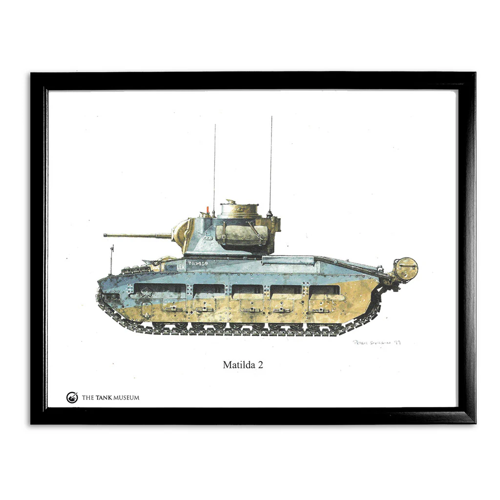 Art Print: A12 Matilda II Tank - Image 2