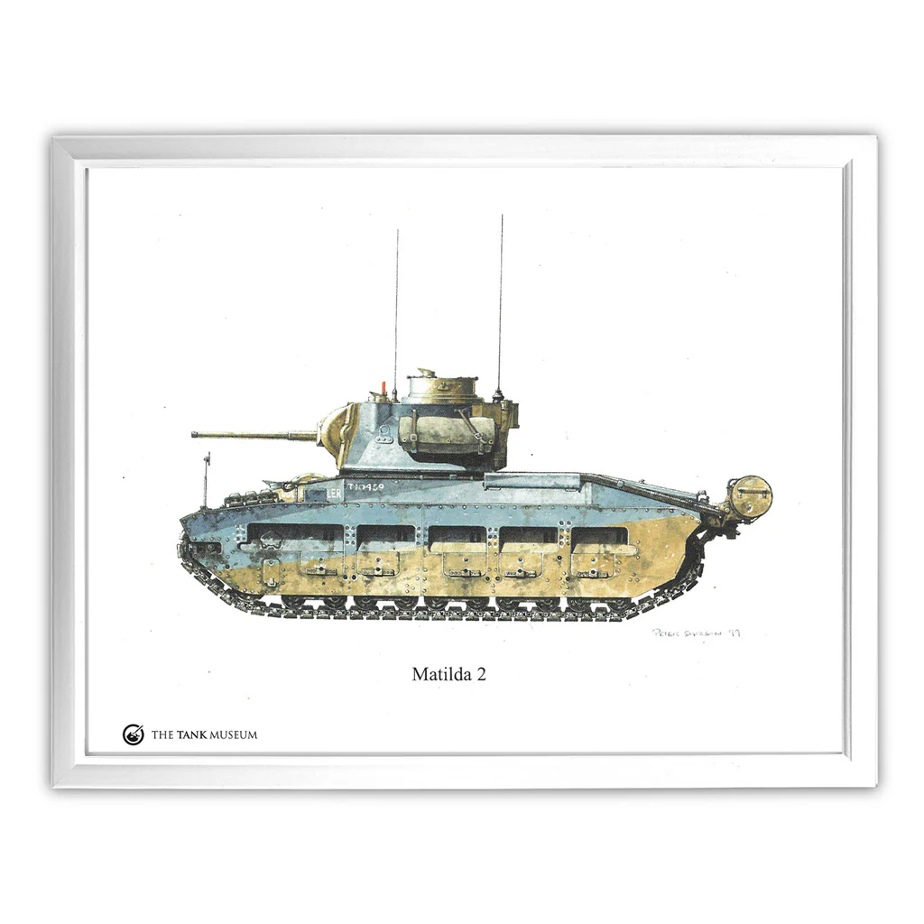 Art Print: A12 Matilda II Tank - Image 3