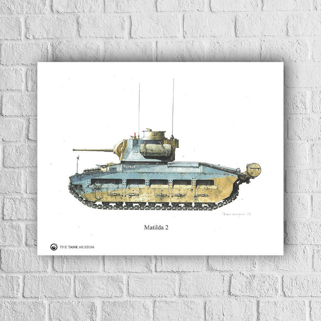 Art Print: A12 Matilda II Tank - Image 4