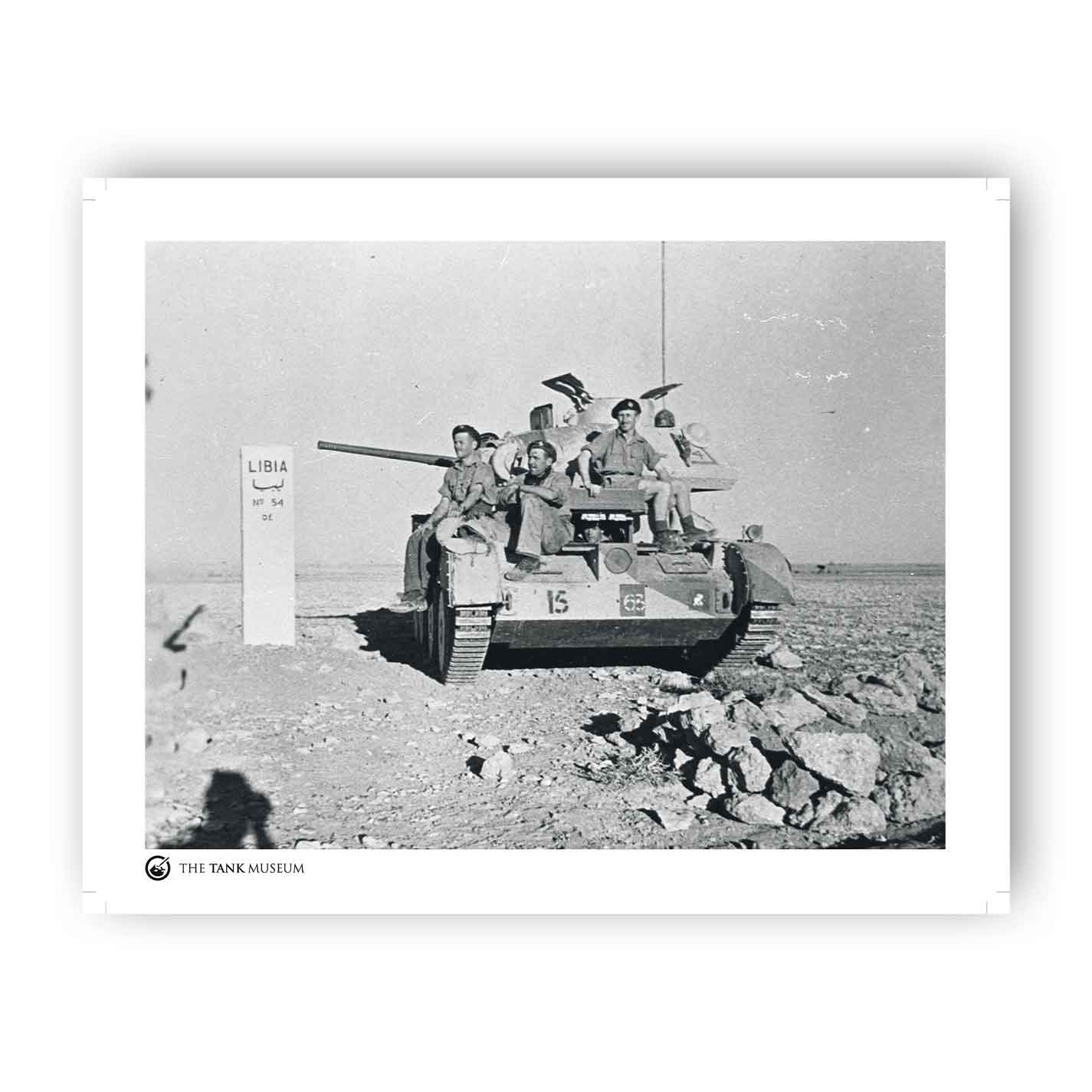 Art Print: A13 5RTR Tank in Libya