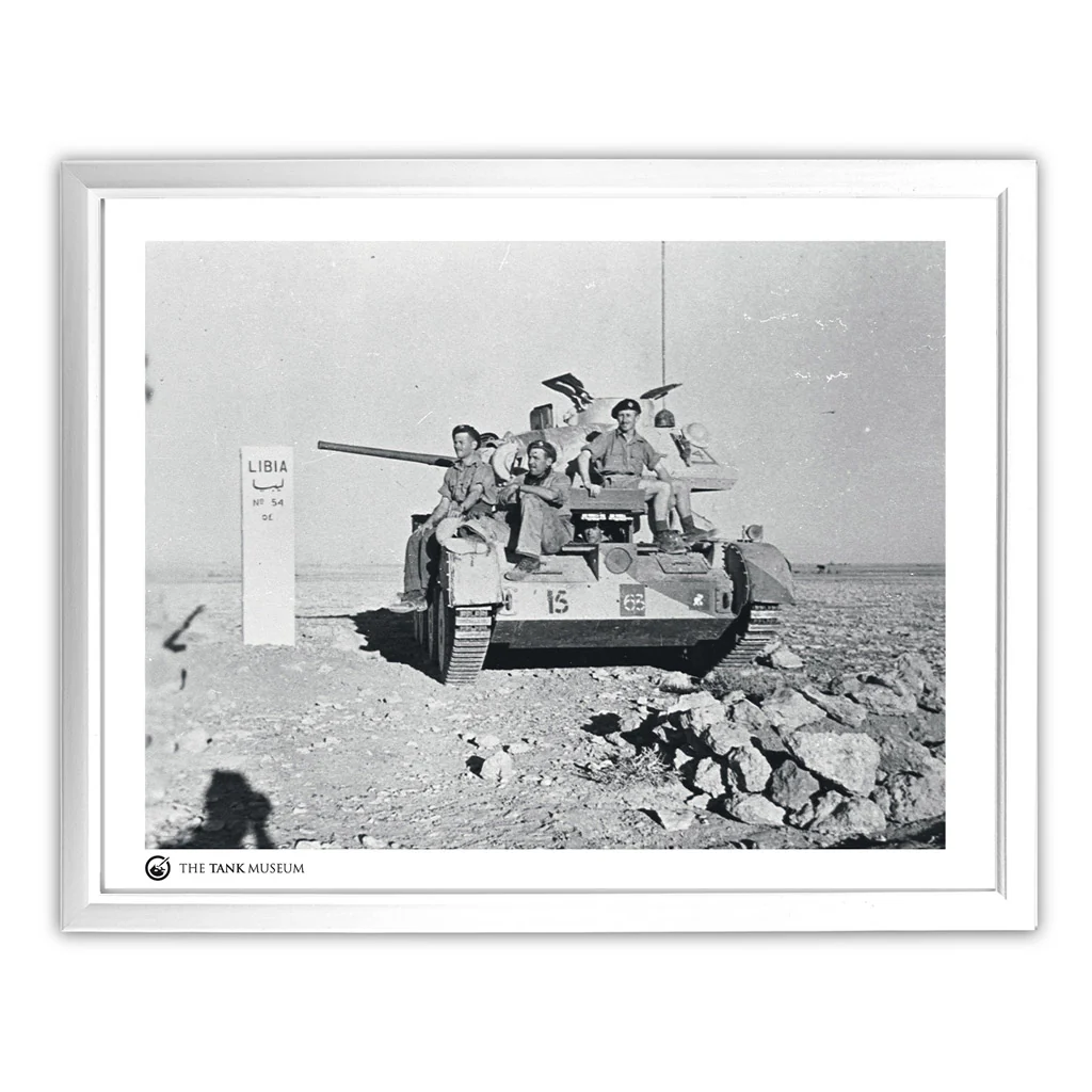Art Print: A13 5RTR Tank in Libya - Image 3