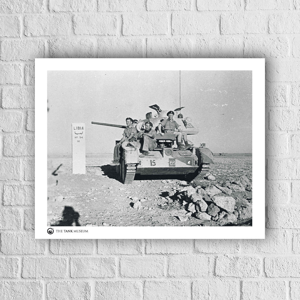 Art Print: A13 5RTR Tank in Libya - Image 4