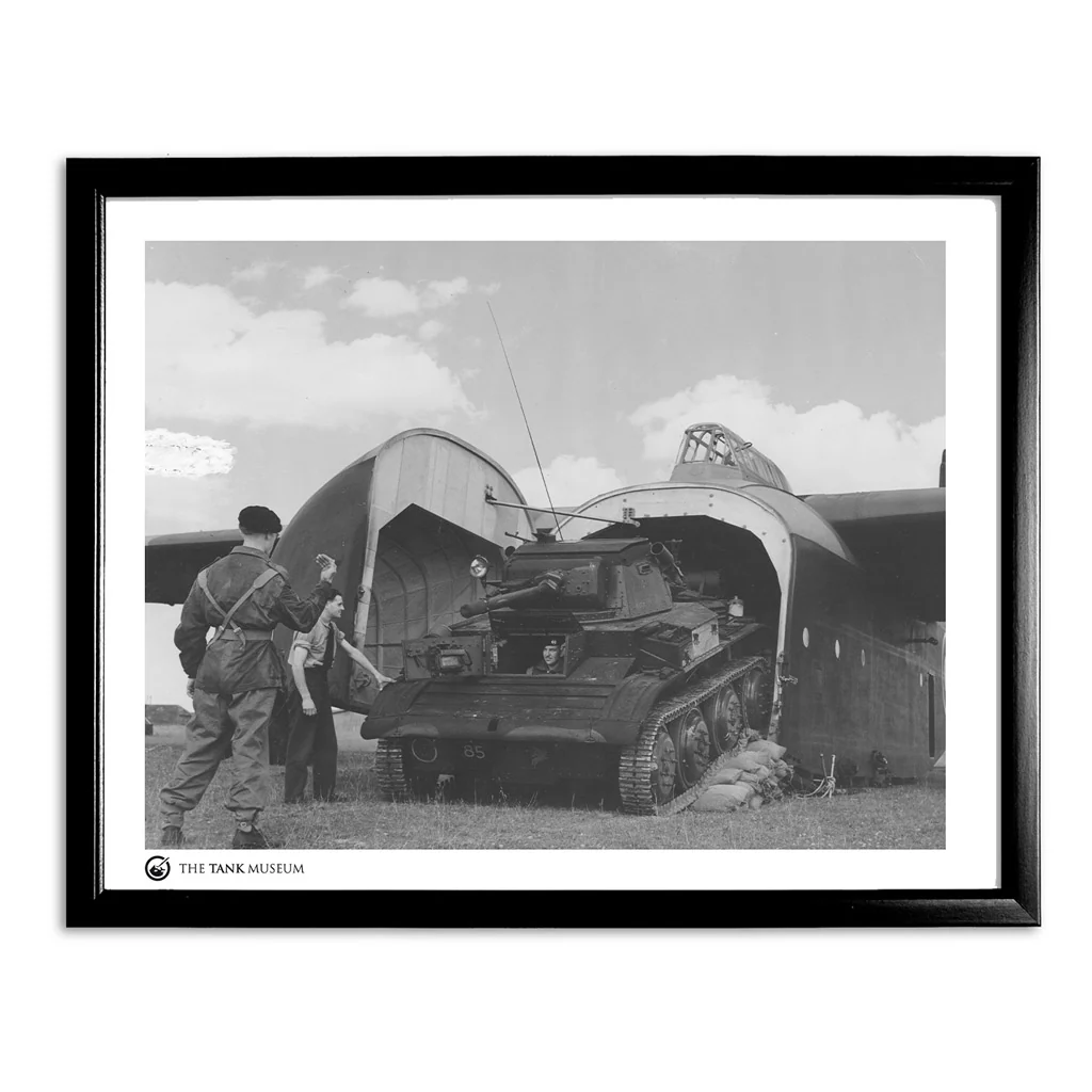 Art Print: A17 Tetrarch and Hamilcar Glider - Image 2