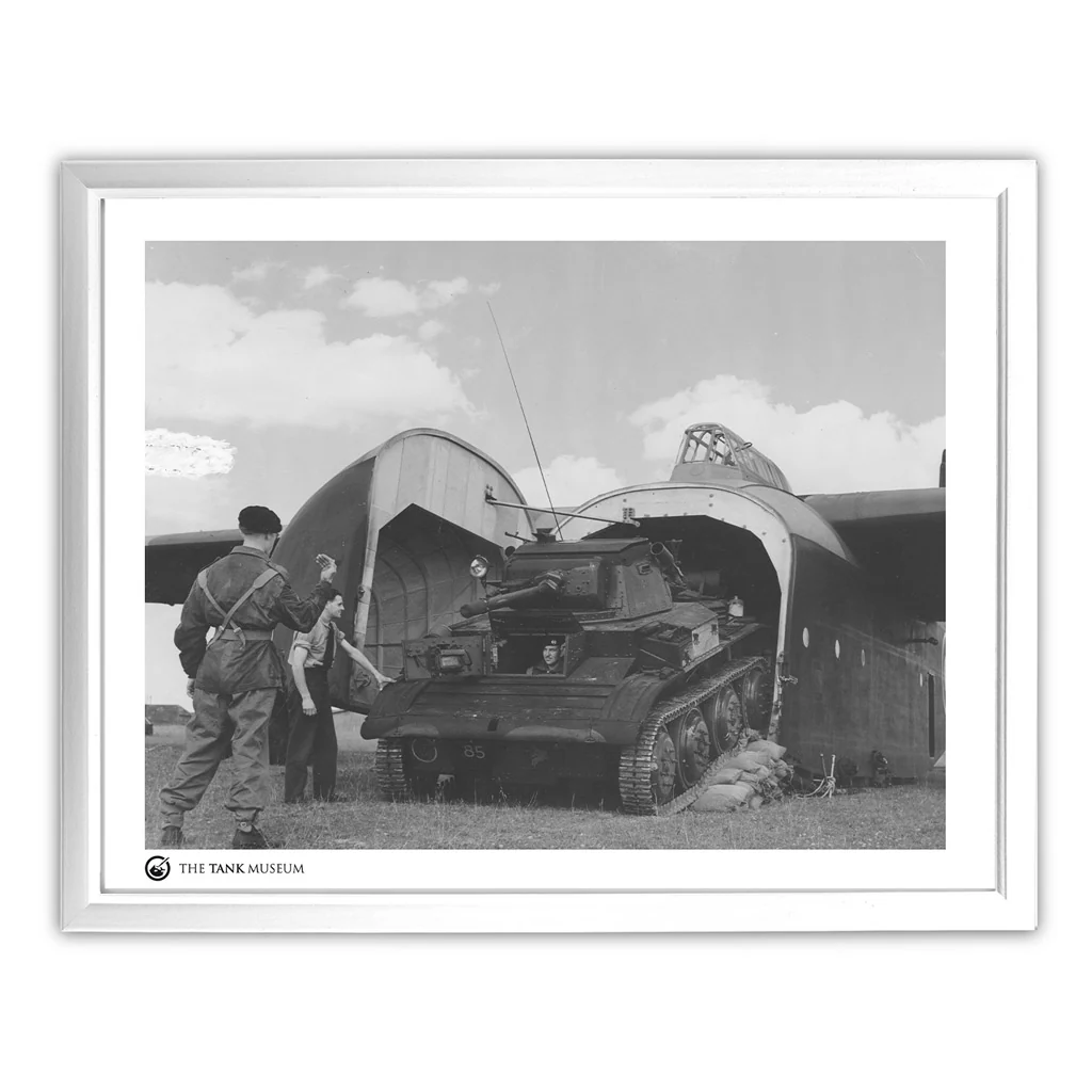 Art Print: A17 Tetrarch and Hamilcar Glider - Image 3
