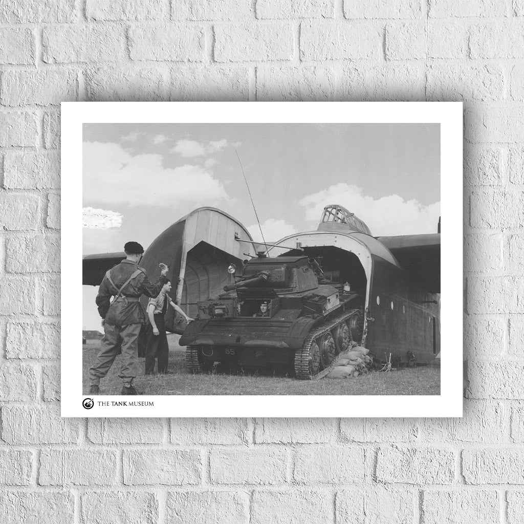 Art Print: A17 Tetrarch and Hamilcar Glider - Image 4