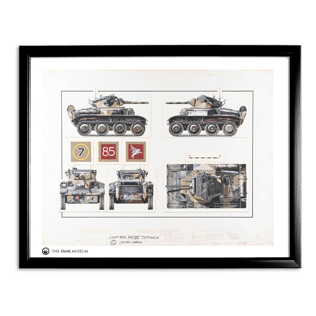 Art Print: A17 Tetrarch Tank - Image 2