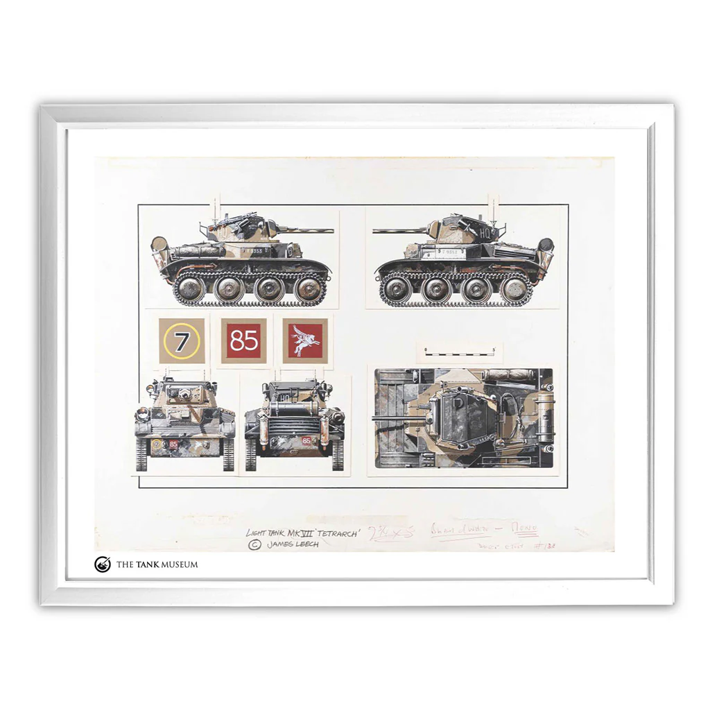 Art Print: A17 Tetrarch Tank - Image 3