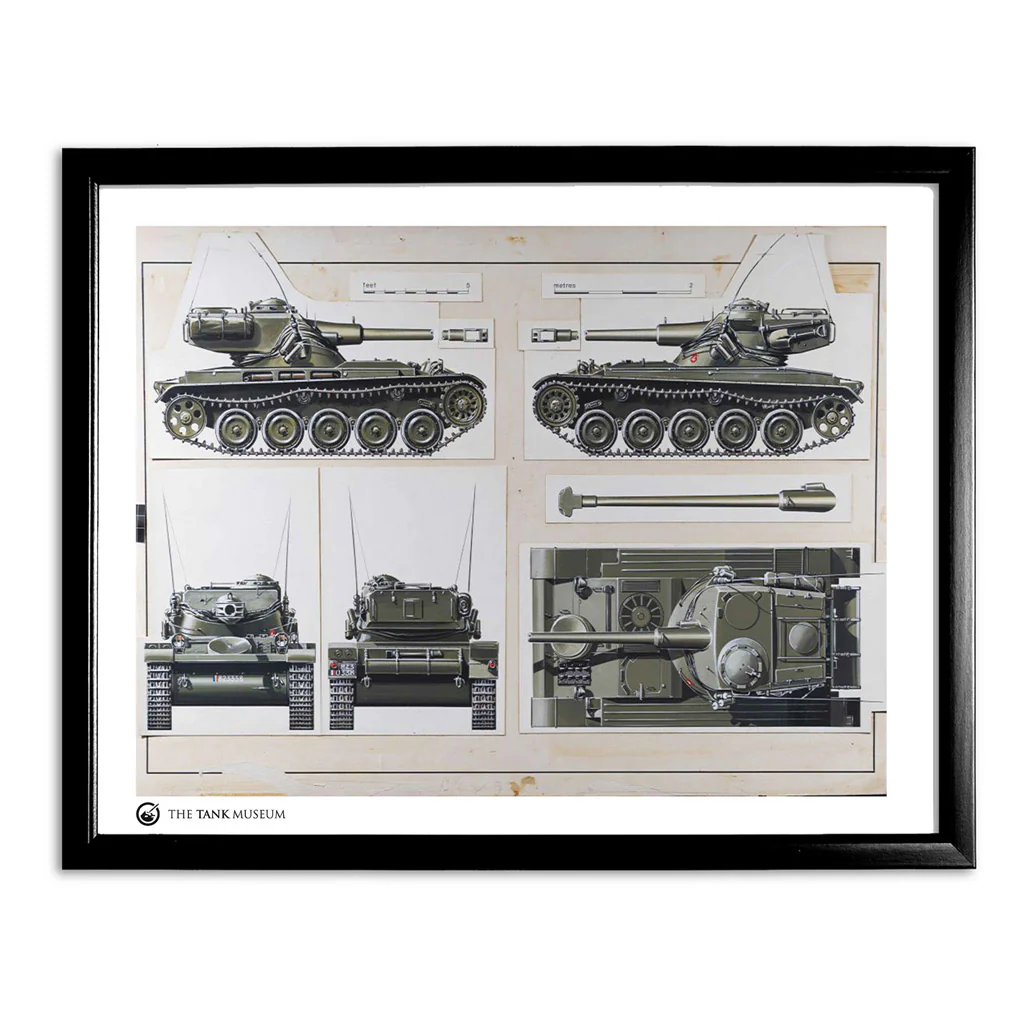 Art Print: AMX 13 Tank - Image 2