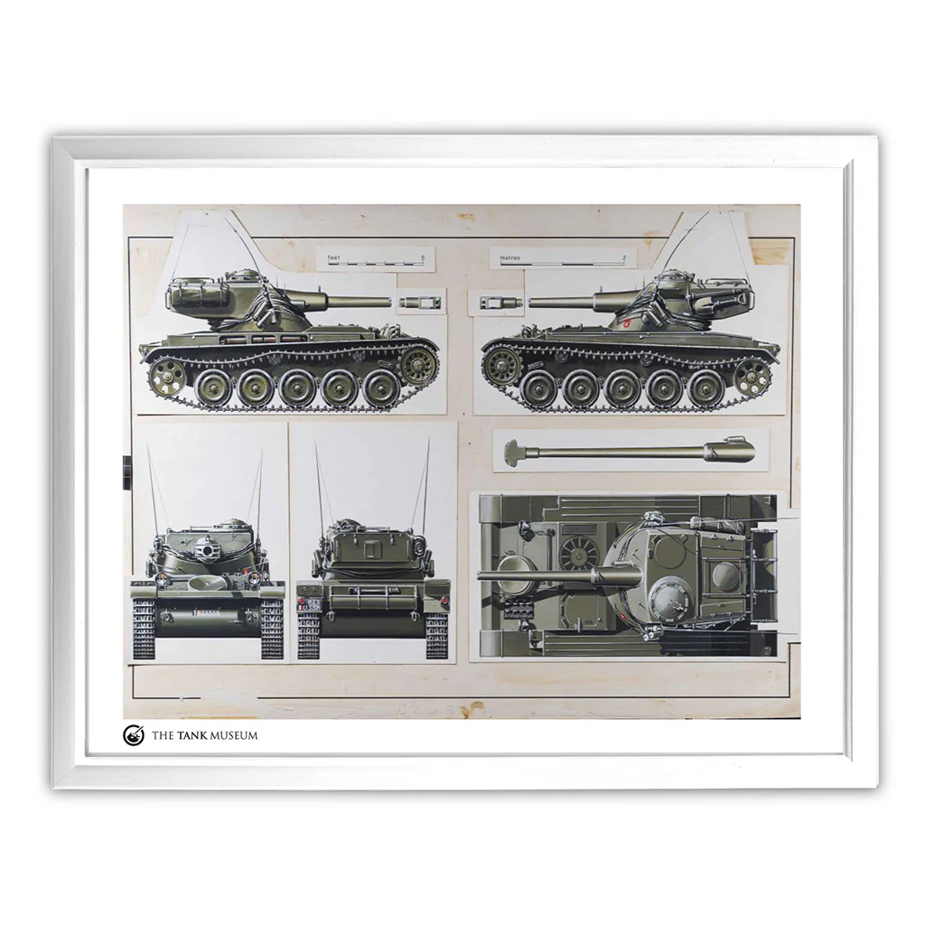 Art Print: AMX 13 Tank - Image 3