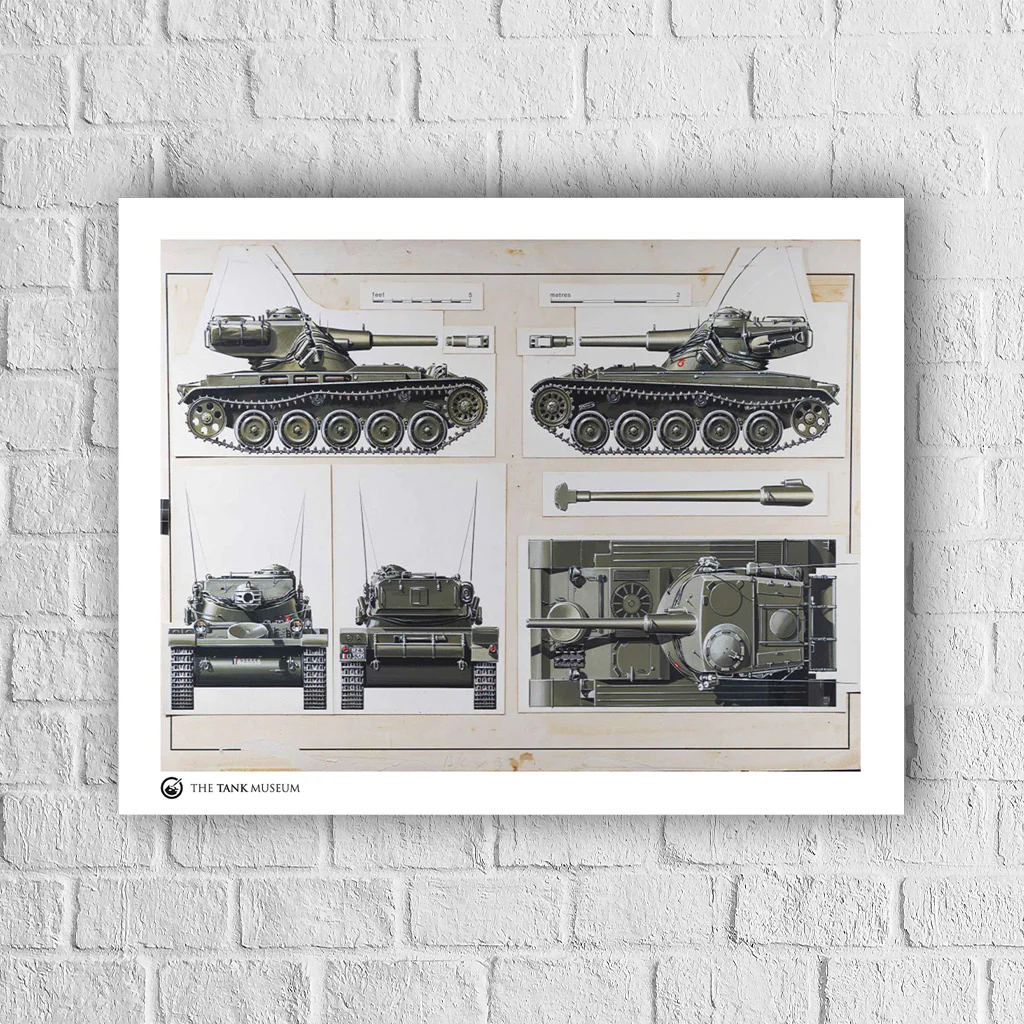 Art Print: AMX 13 Tank - Image 4
