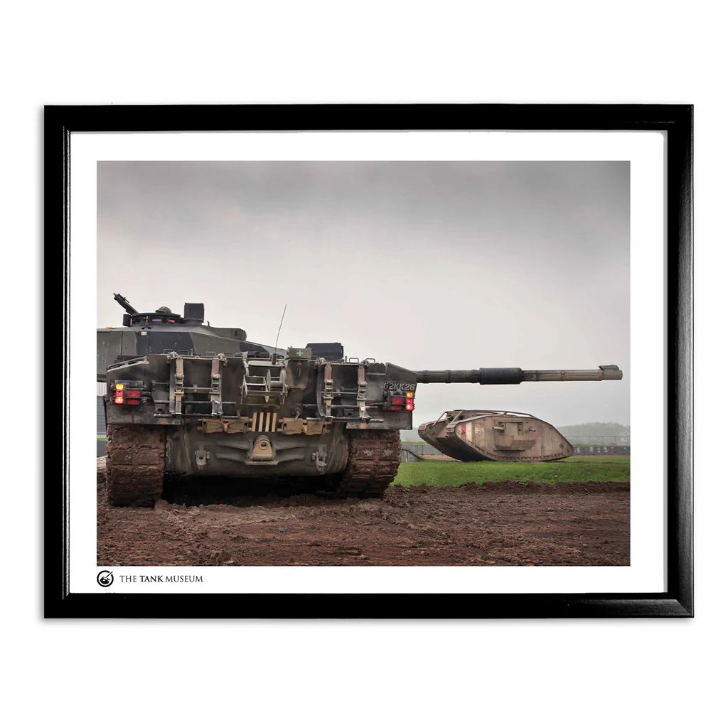 Art Print: ATDU Challenger 2 with MKIV Replica Tank - Image 2