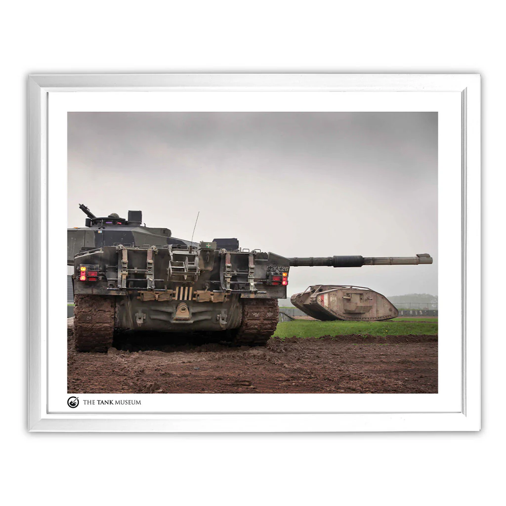 Art Print: ATDU Challenger 2 with MKIV Replica Tank - Image 3