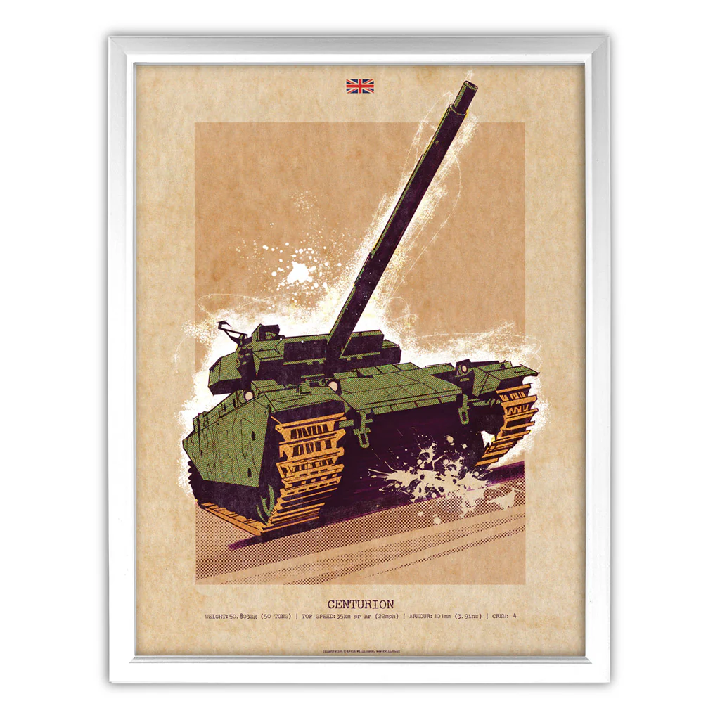 Art Print: Centurion Tank Print - Image 2