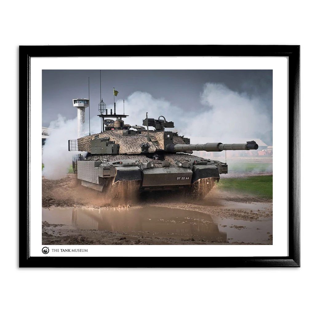 Art Print: Challenger 2 Megatron Tank with Smoke - Image 2