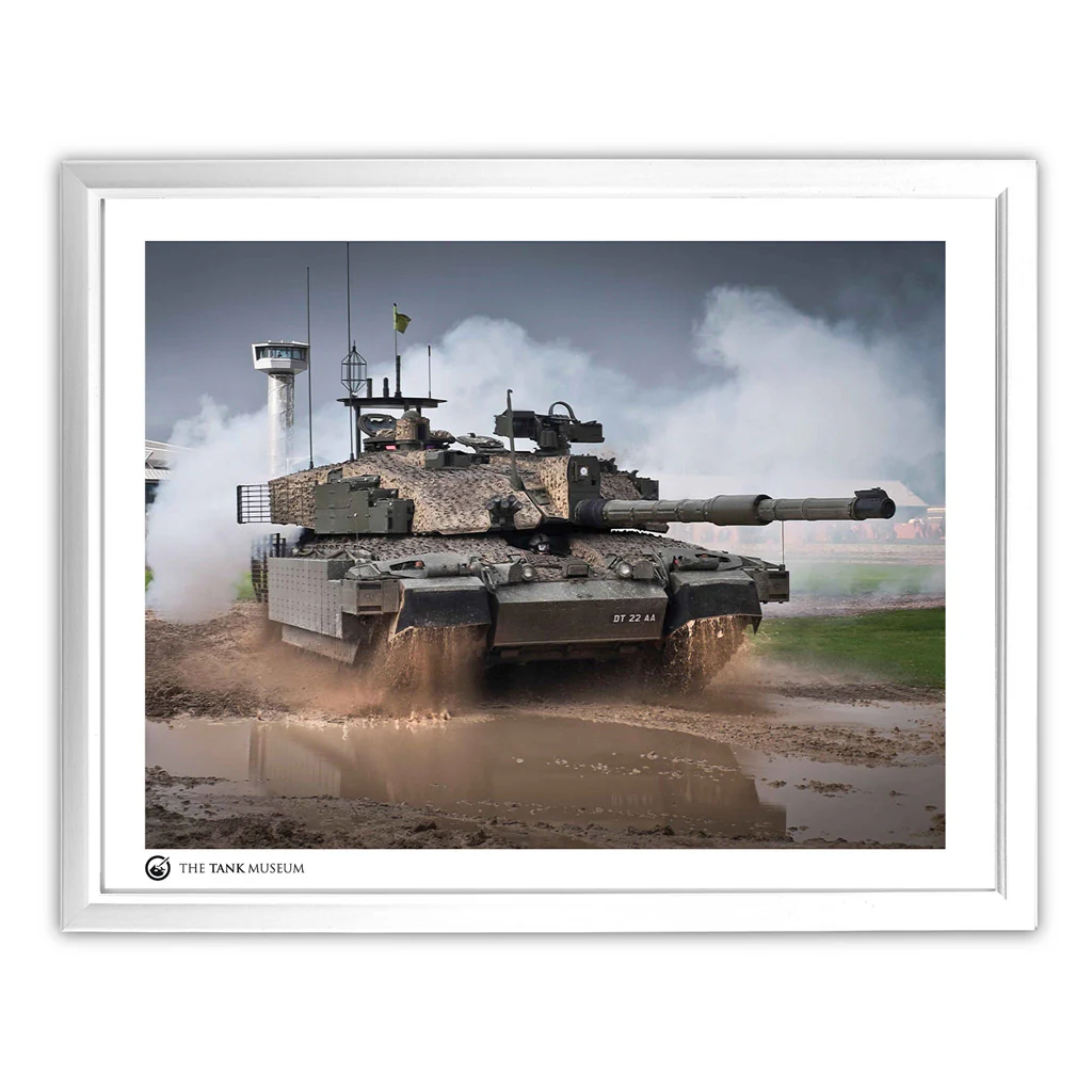 Art Print: Challenger 2 Megatron Tank with Smoke - Image 3