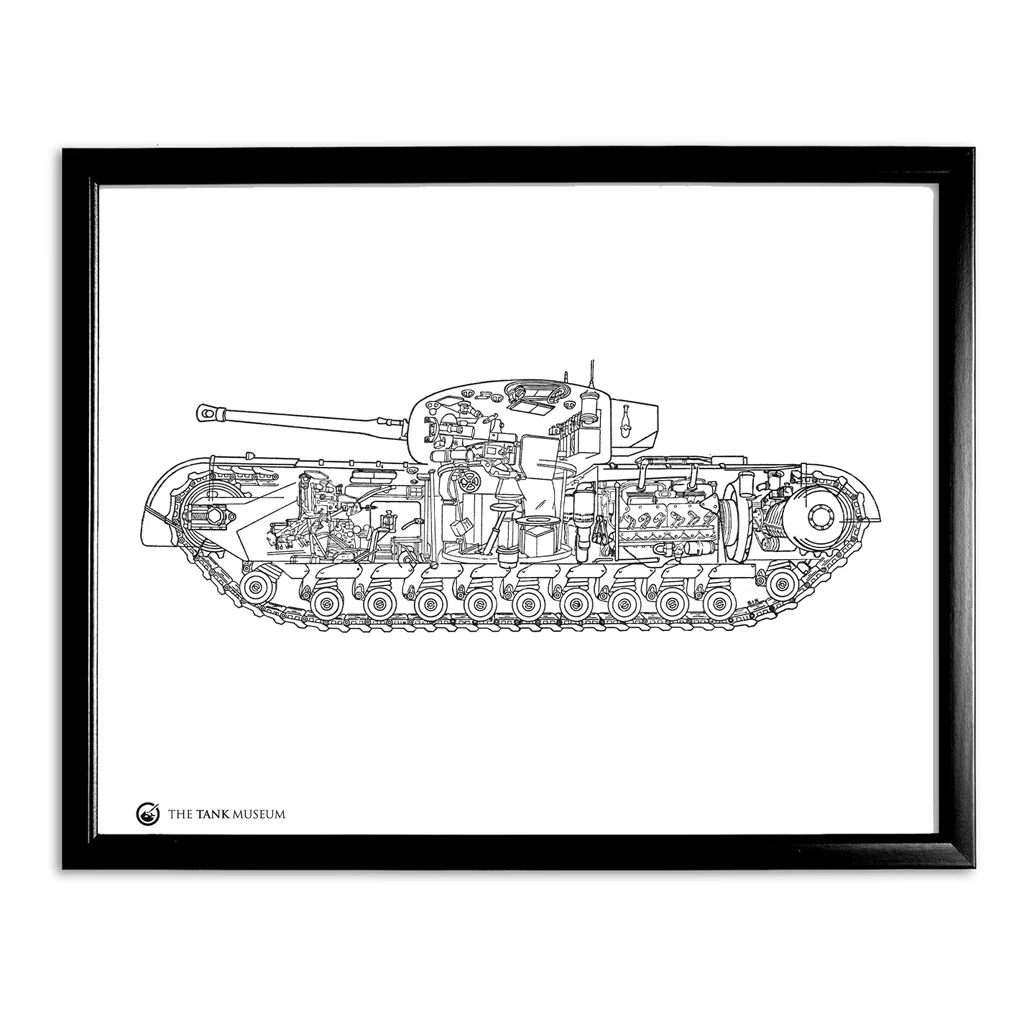 Art Print: Churchill Mk IV Tank - Image 2