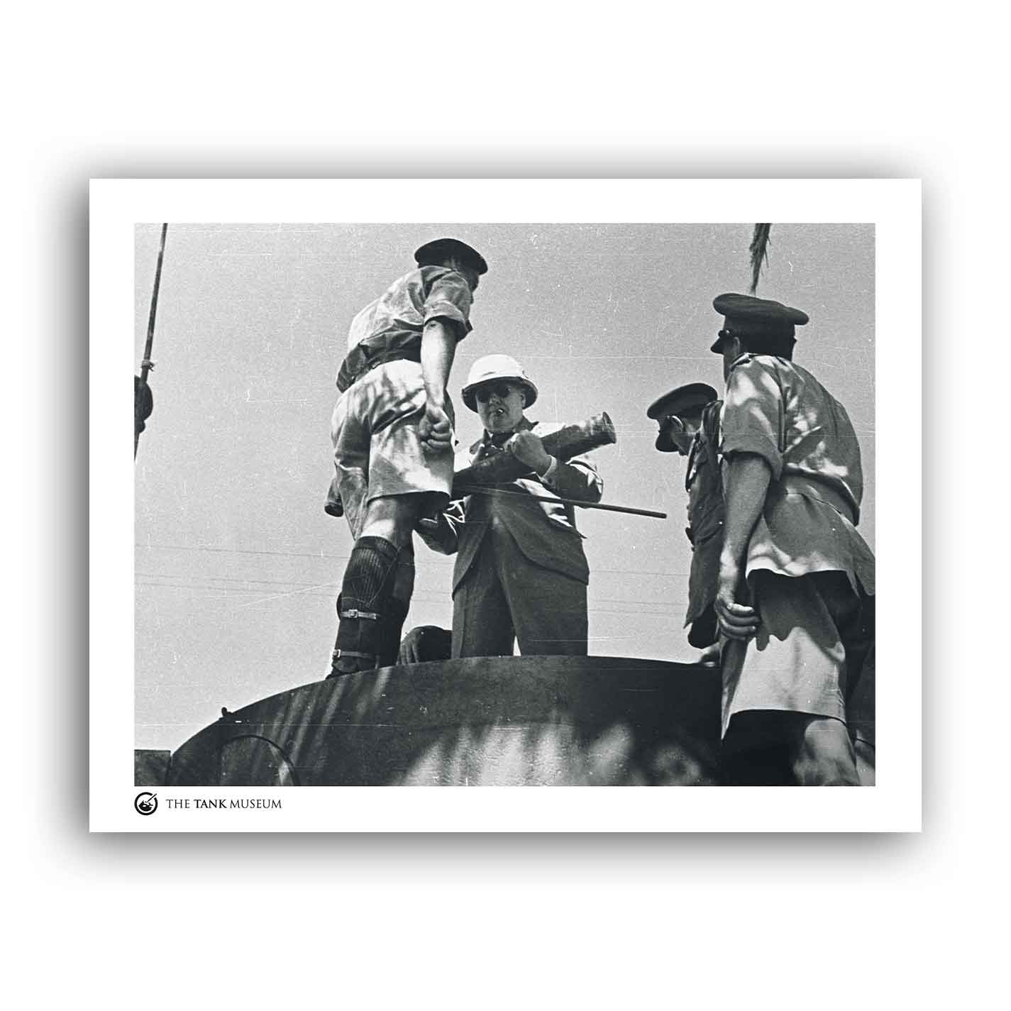 Art Print: Churchill, Tiger 131 Tank in Tunisia