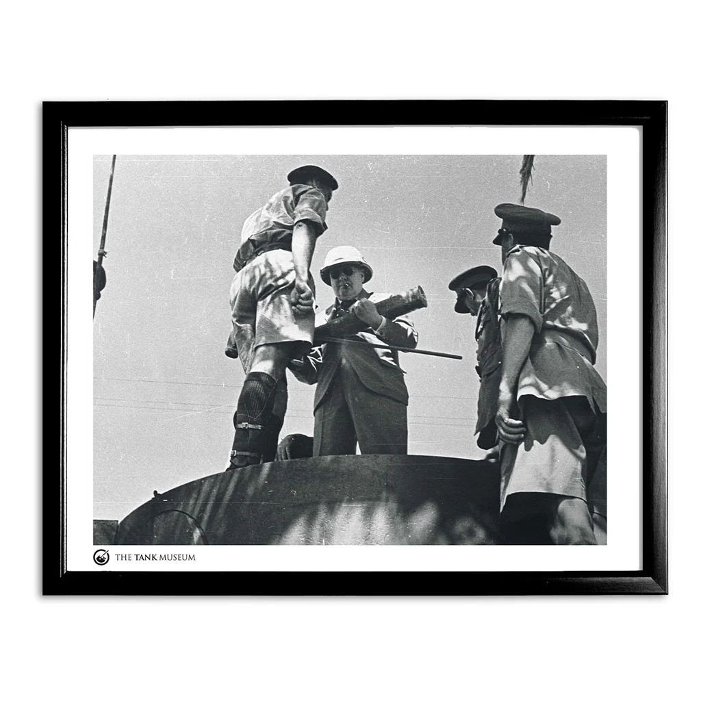 Art Print: Churchill, Tiger 131 Tank in Tunisia - Image 2