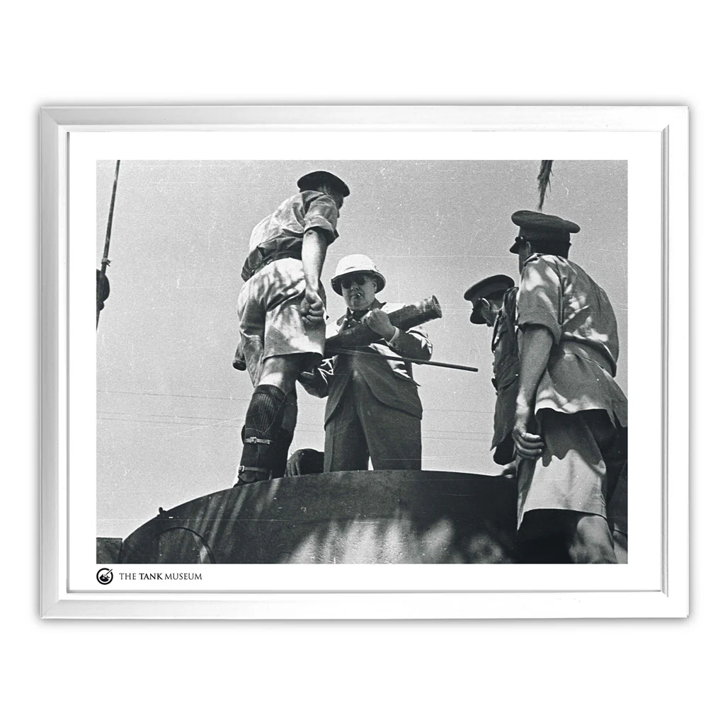 Art Print: Churchill, Tiger 131 Tank in Tunisia - Image 3