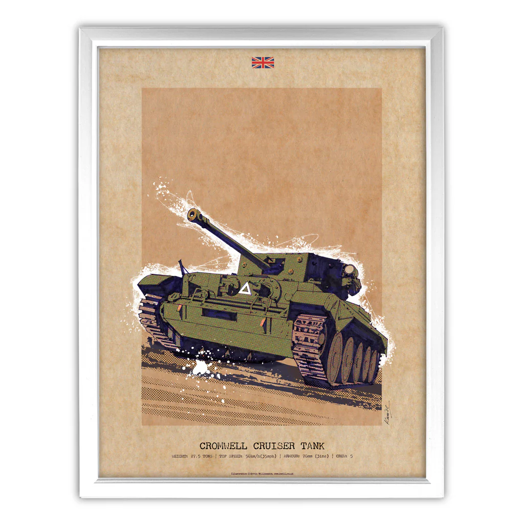 Art Print: Cromwell Cruiser Print - Image 2