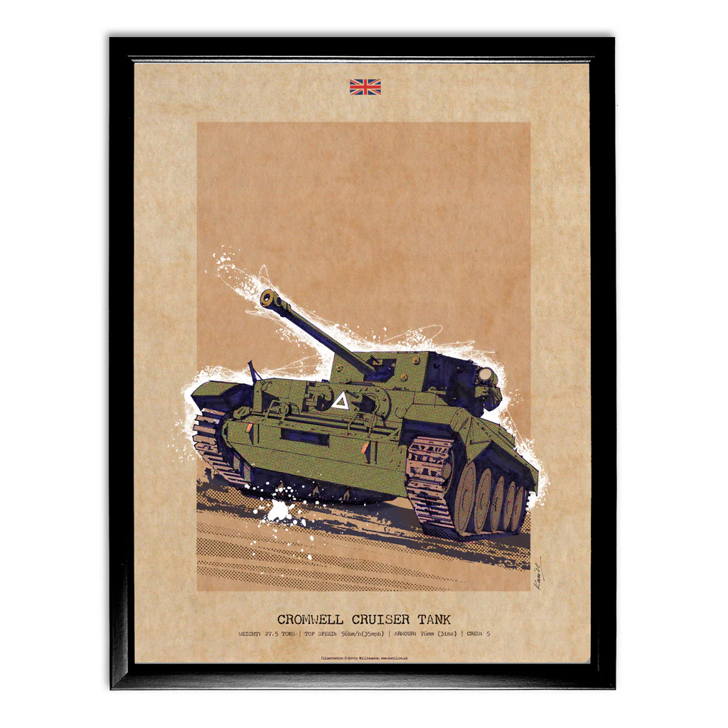 Art Print: Cromwell Cruiser Print - Image 3