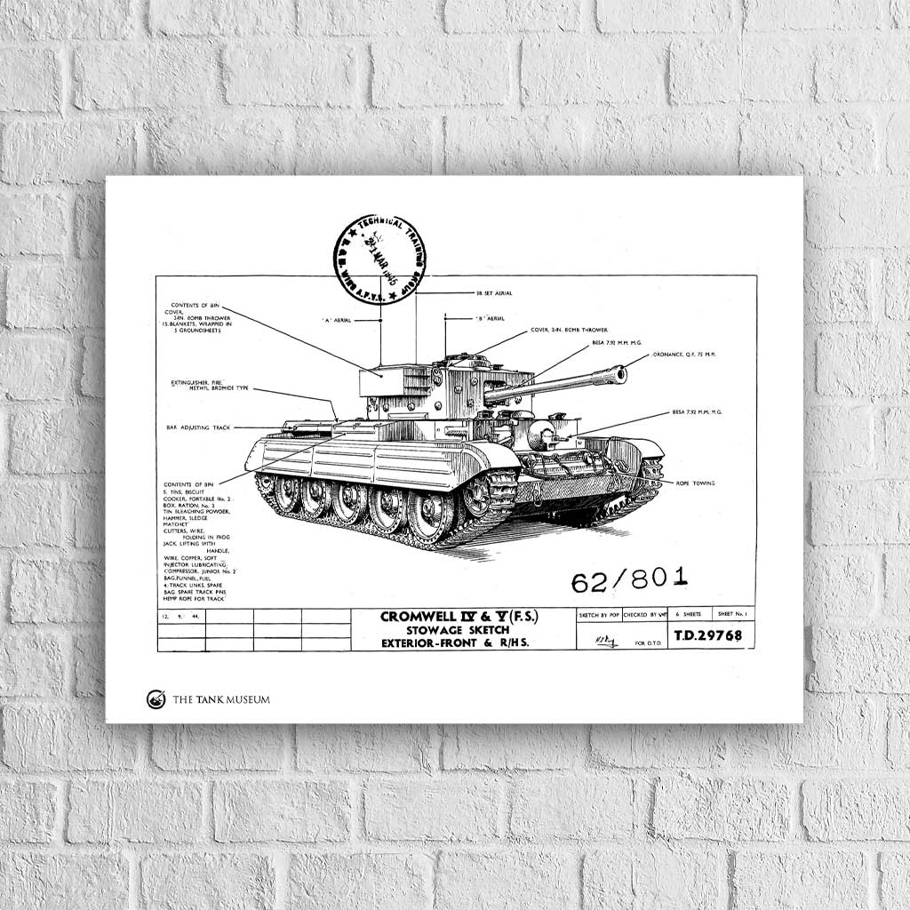 Art Print: Cromwell IV & V Stowage - Image 3