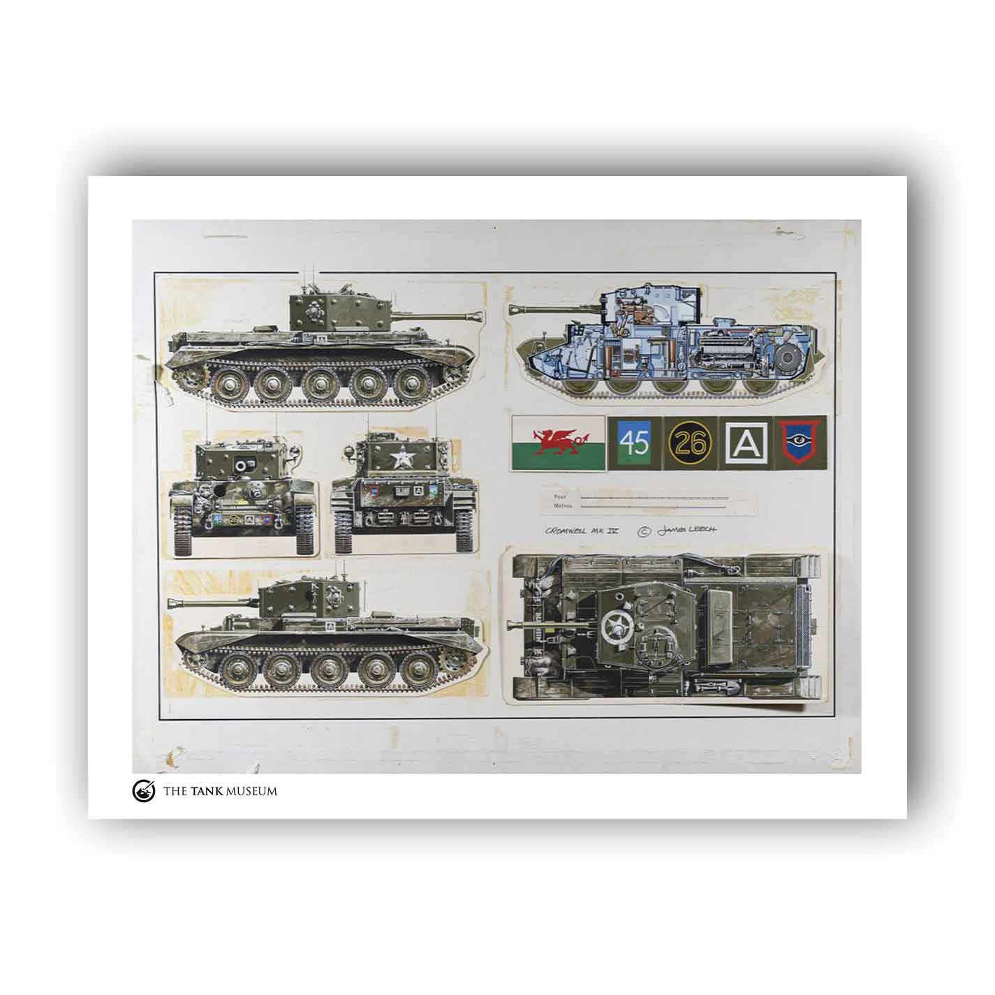Art Print: Cromwell Mk IV Tank