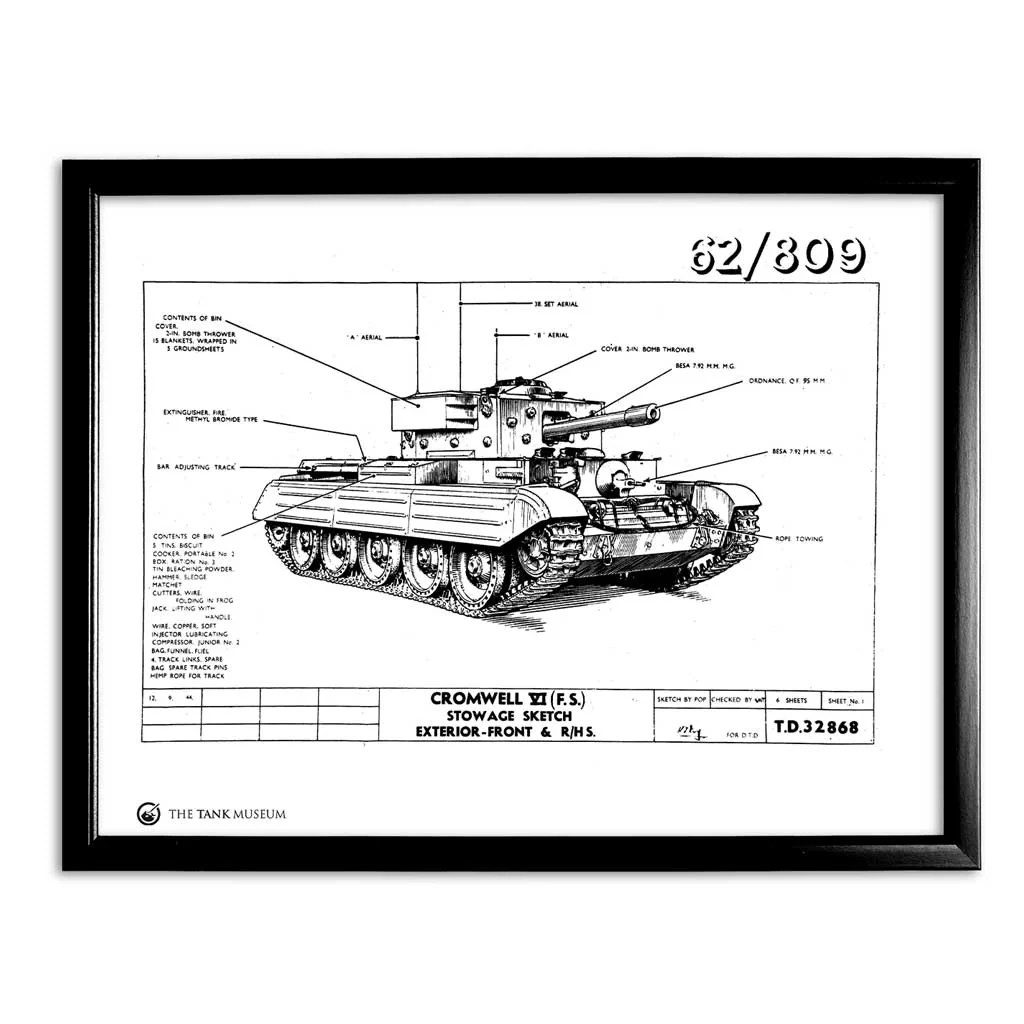 Art Print: Cromwell VI Tank Stowage - Image 2
