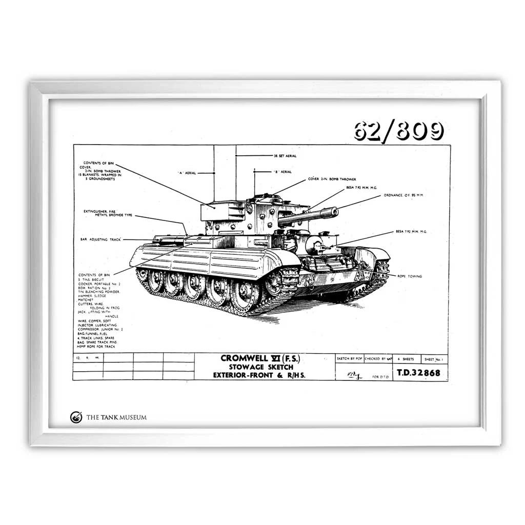 Art Print: Cromwell VI Tank Stowage - Image 3