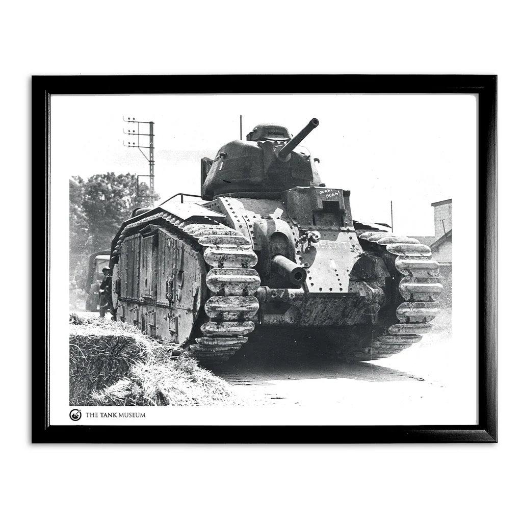Art Print: French Char B1 Bis Tank - Image 2