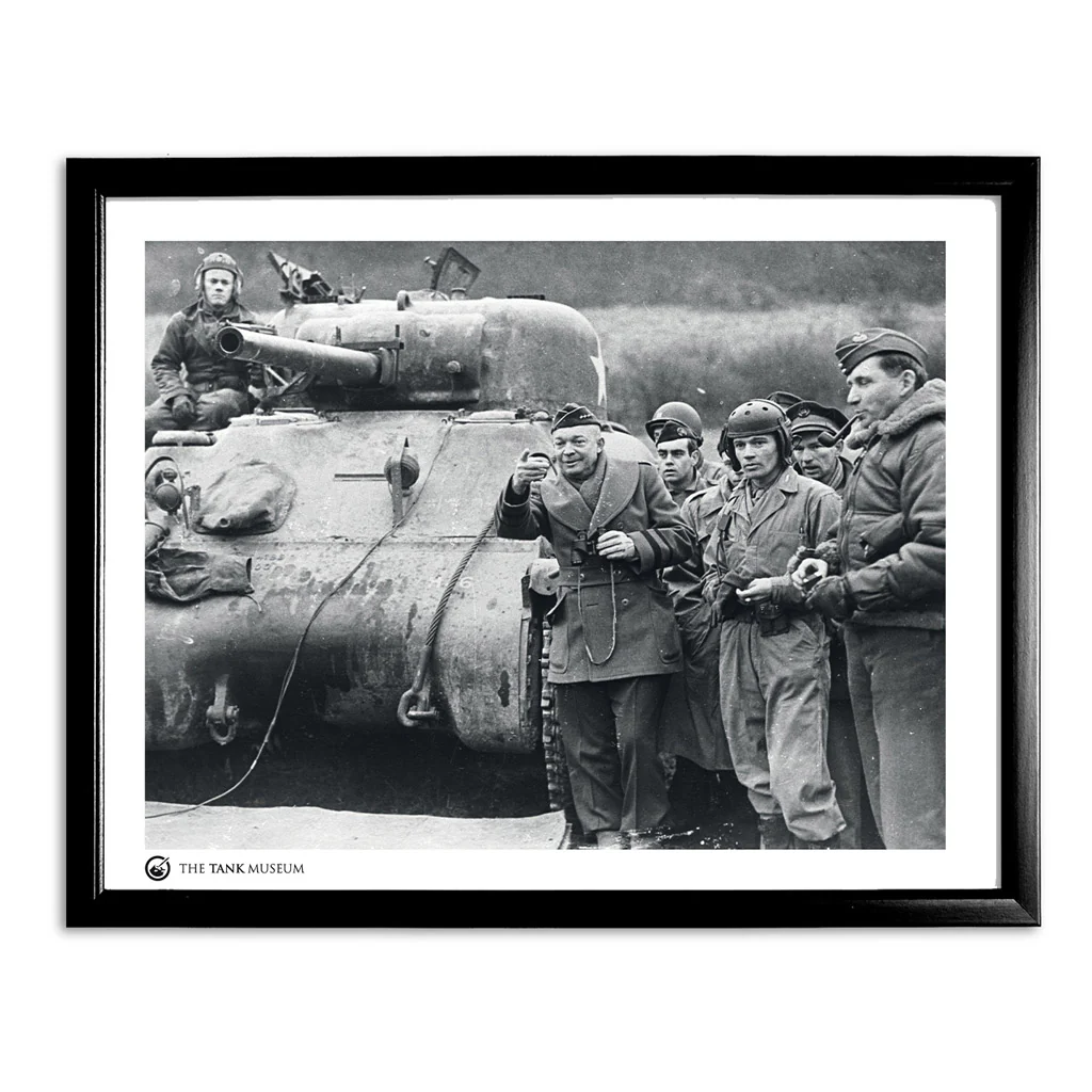 Art Print: General Eisenhower & M4A1 Sherman - Image 2