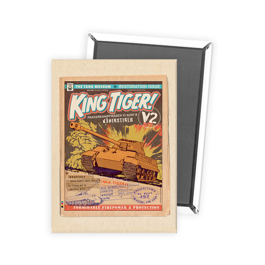 Art Print: King Tiger Comic Print - Image 3