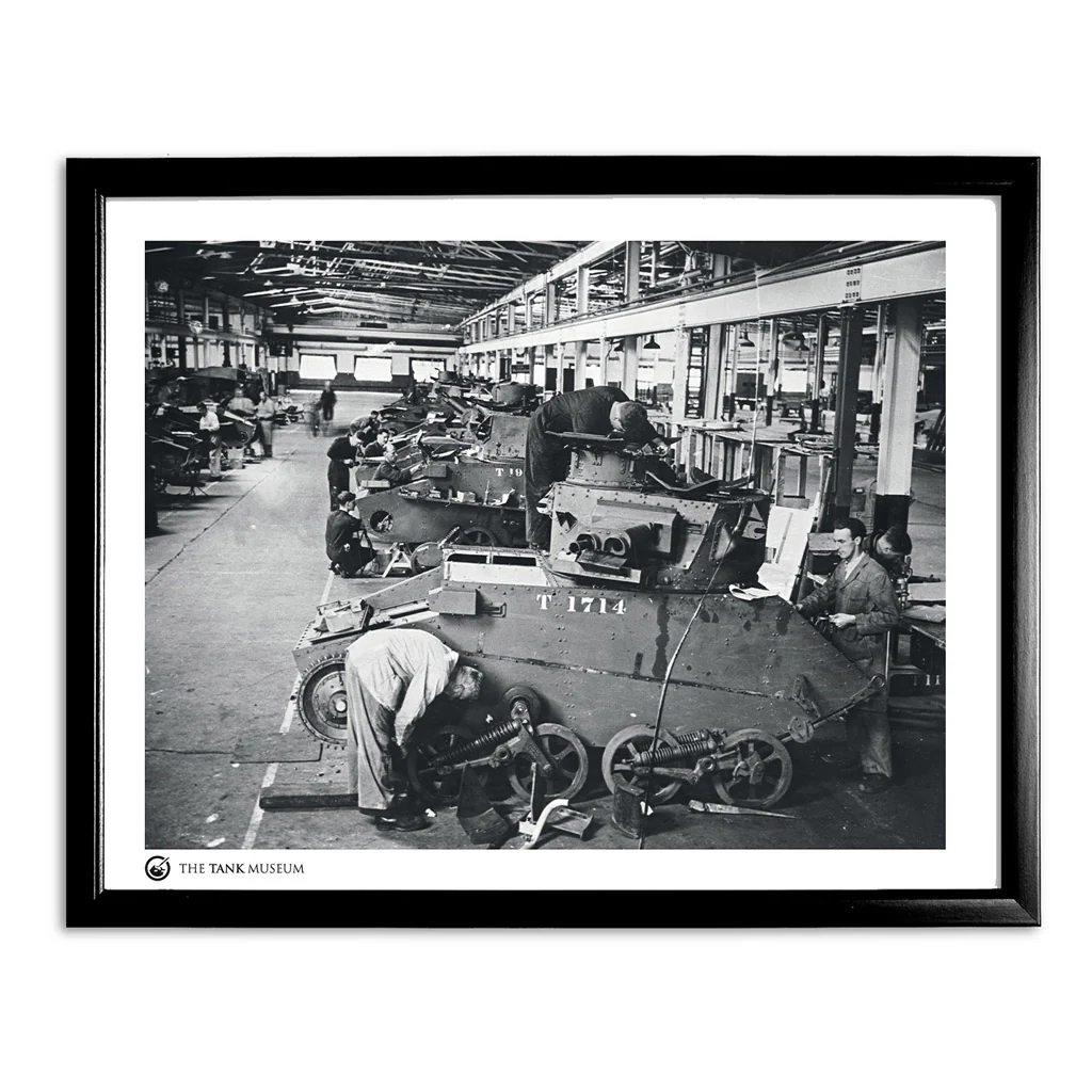 Art Print: Light Tank Mk VIB MG Abingdon - Image 2