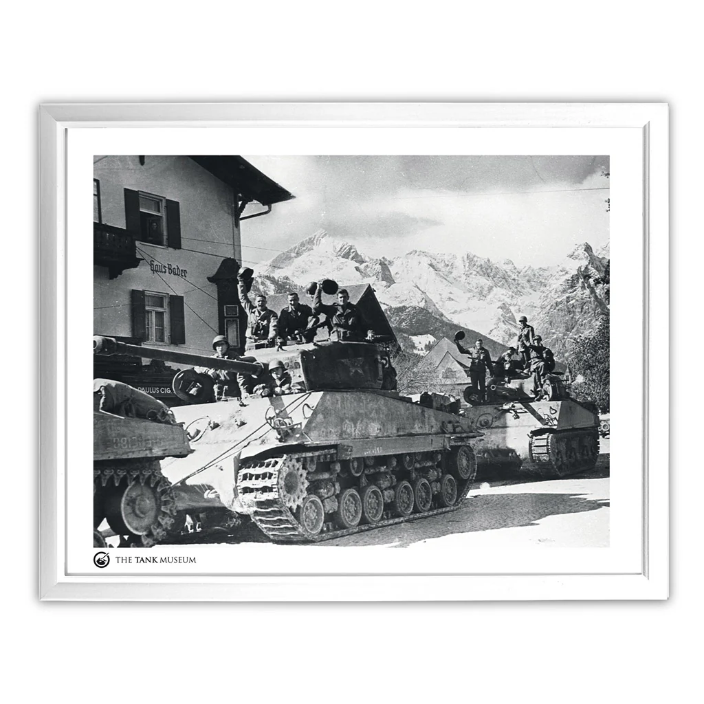 Art Print: M4A3 Shermans US 10th Armoured Division - Image 3