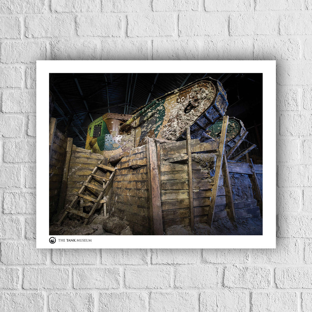Art Print: Mark 1 Tank in the Trench - Image 4