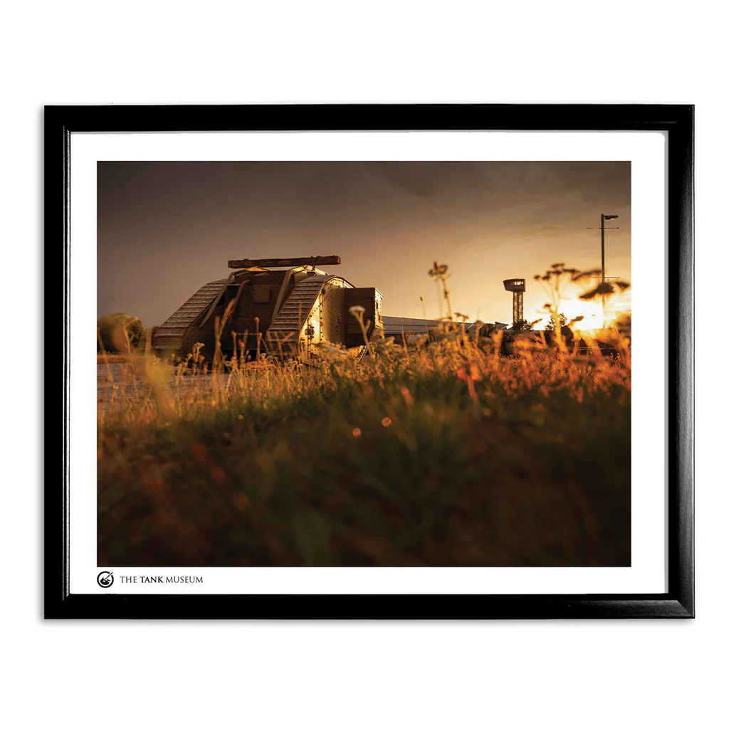 Art Print: Mark IV Replica Tank at Sunset - Image 2
