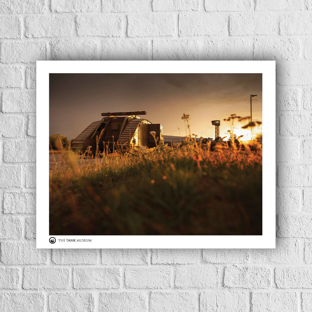 Art Print: Mark IV Replica Tank at Sunset - Image 4