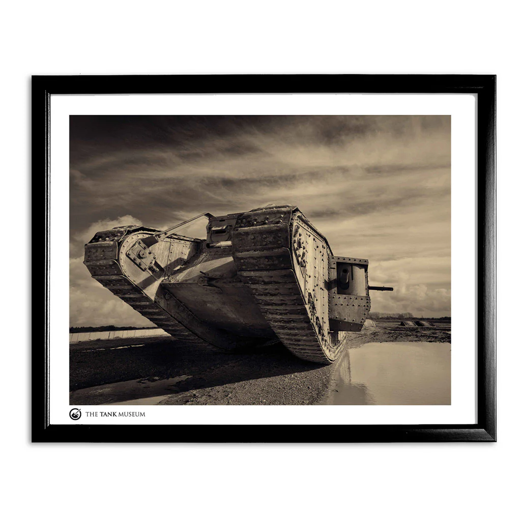 Art Print: Mark IV Replica Tank - Sepia - Image 2