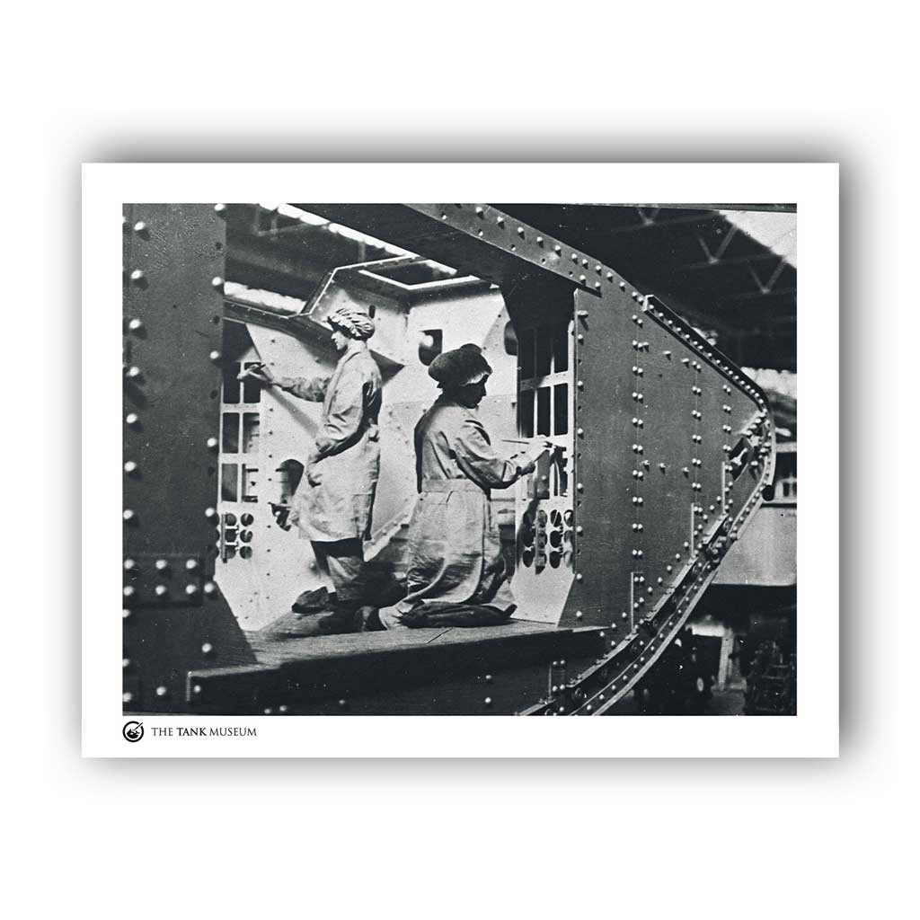 Art Print: Mark V Tank Metropolitan Birmingham
